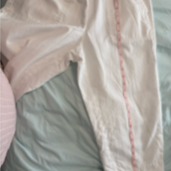 Talbots white crop pants- size MP! - Picture 2 of 4